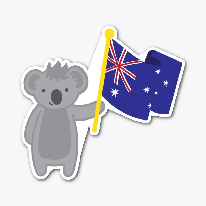 Australia Koala Sticker