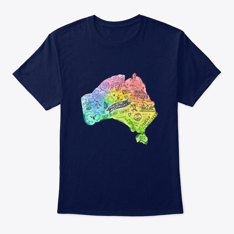 Friends who Robot Australia Shirt